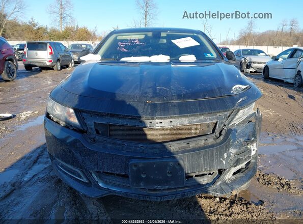2G1105S30J9158301 2018 CHEVROLET IMPALA Black Widok zestawu wskaźników