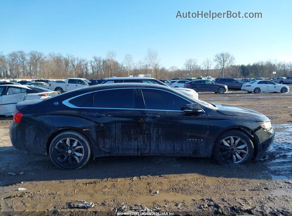 2G1105S30J9158301 2018 CHEVROLET IMPALA Black Widok wnętrza z tyłu