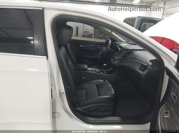 2G1115S31G9107038 2016 CHEVROLET IMPALA Белый Вид салона спереди