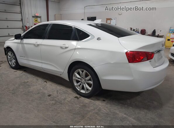 2G1115S31G9107038 2016 CHEVROLET IMPALA Белый Задняя левая четверть