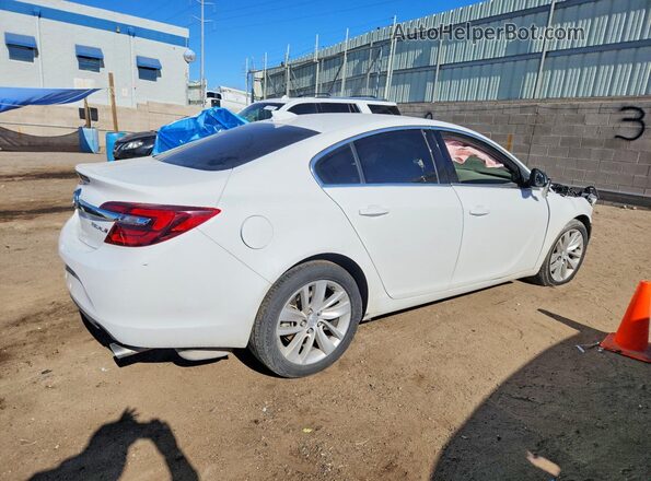 2G4GK5EX0G9114684 2016 BUICK REGAL Белый Задняя правая четверть