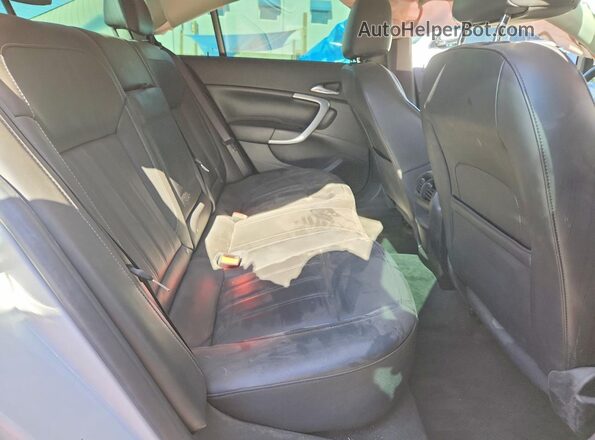 2G4GK5EX0G9114684 2016 BUICK REGAL Белый Вид задних сидений