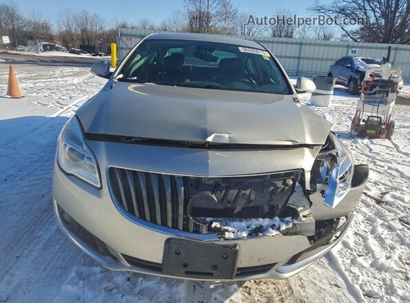 2G4GK5EX5G9149883 2016 BUICK REGAL Beige Vista frontal