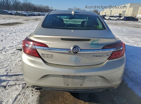 2G4GK5EX5G9149883 2016 BUICK REGAL Beige Vista trasera