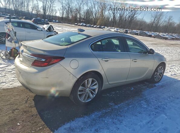 2G4GK5EX5G9149883 2016 BUICK REGAL Beige Trasero derecho