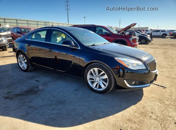 2G4GK5EXXG9111131 2016 BUICK REGAL Черный Передняя правая четверть