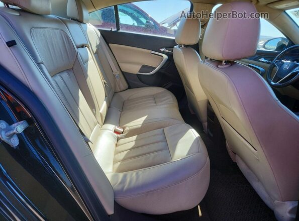 2G4GK5EXXG9111131 2016 BUICK REGAL Черный Вид задних сидений
