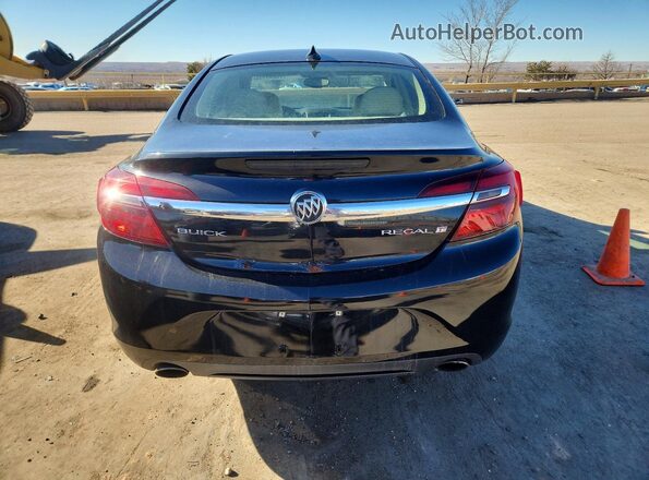 2G4GK5EXXG9111131 2016 BUICK REGAL Черный Вид сзади
