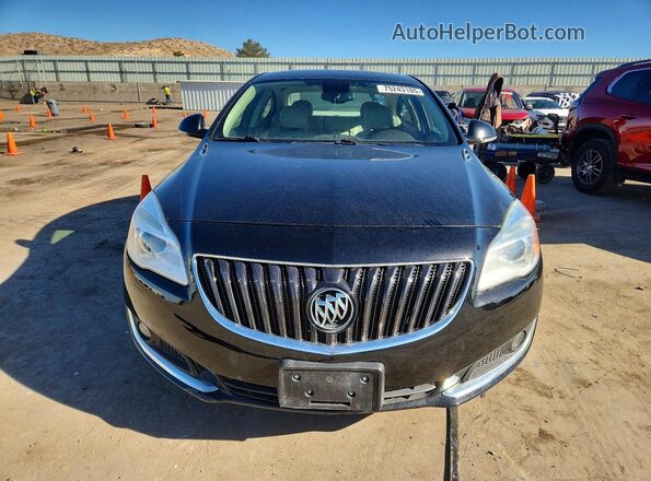 2G4GK5EXXG9111131 2016 BUICK REGAL Черный Вид спереди