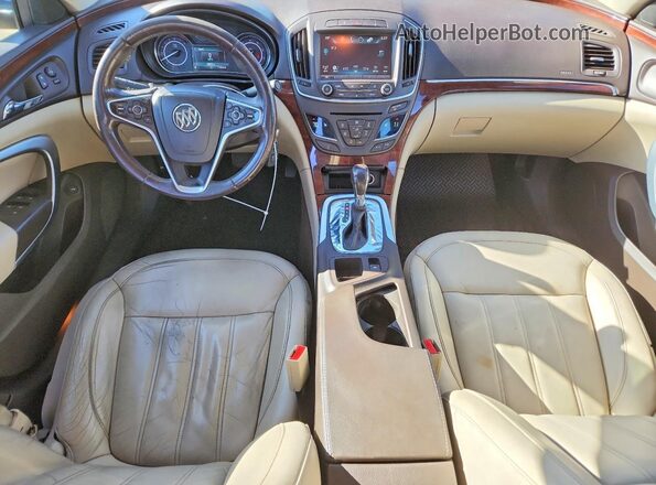 2G4GK5EXXG9111131 2016 BUICK REGAL Черный Вид панели приборов