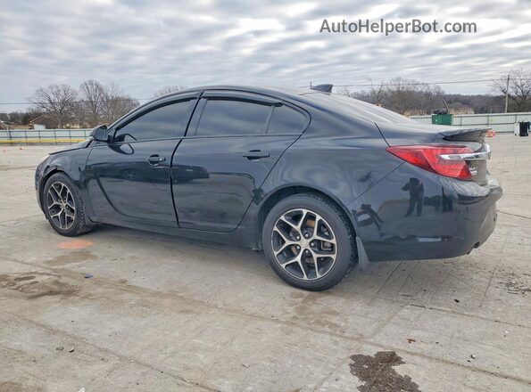 2G4GL5EX1H9129726 2017 BUICK REGAL Black Rear left