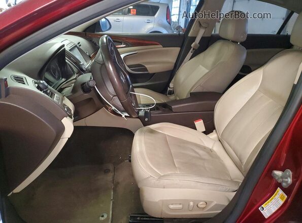 2G4GL5EX3H9117089 2017 BUICK REGAL Burgundy Vista interior delantera