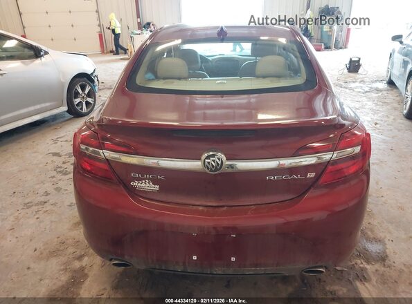 2G4GL5EX4H9129459 2017 BUICK REGAL Красный 