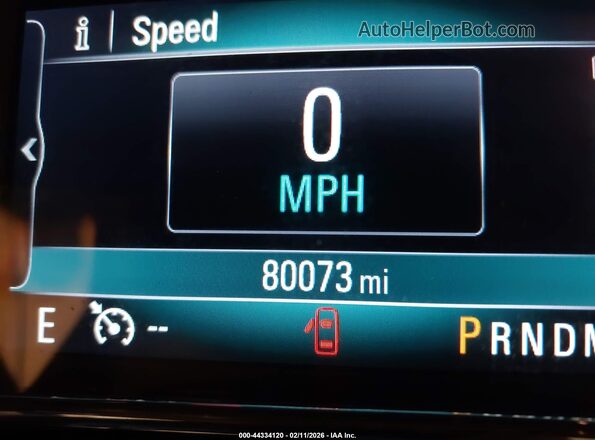 2G4GL5EX4H9129459 2017 BUICK REGAL Красный 