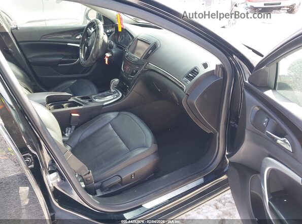 2G4GL5EX9G9165873 2016 BUICK REGAL Black Widok wnętrza z przodu