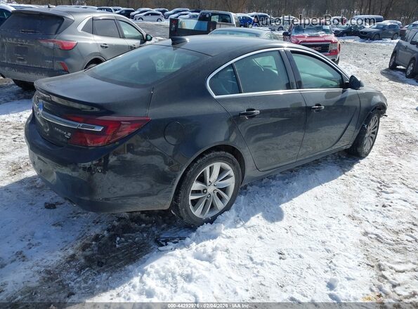 2G4GL5EX9G9165873 2016 BUICK REGAL Black Tył prawy
