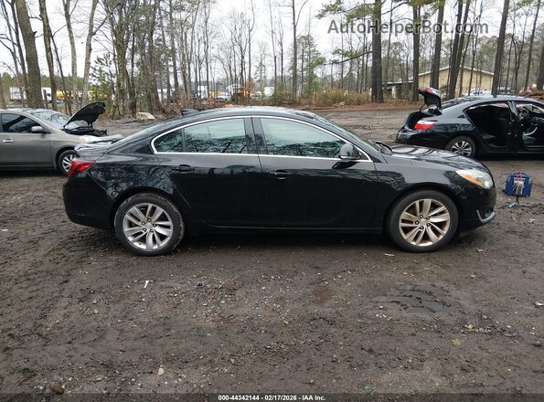 2G4GP5EX9G9162783 2016 BUICK REGAL Black Widok wnętrza z tyłu