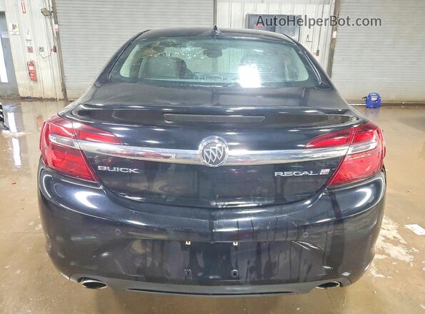 2G4GS5GX5G9190057 2016 BUICK REGAL Black Widok z tyłu