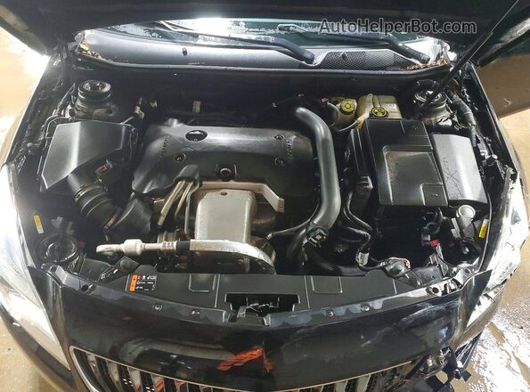 2G4GS5GX5G9190057 2016 BUICK REGAL Black Widok wnętrza z tyłu
