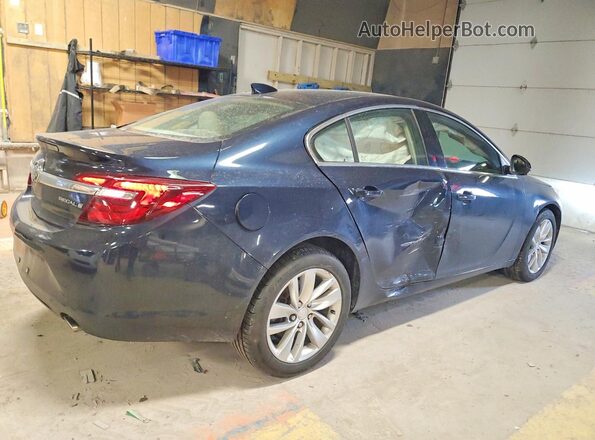 2G4GS5GX8G9107012 2016 BUICK REGAL Синий Задняя правая четверть