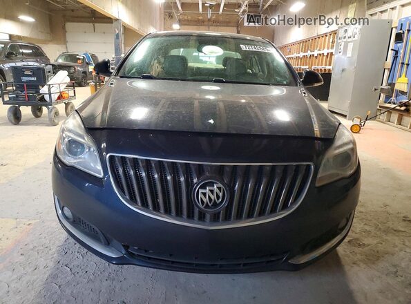 2G4GS5GX8G9107012 2016 BUICK REGAL Синий Вид спереди