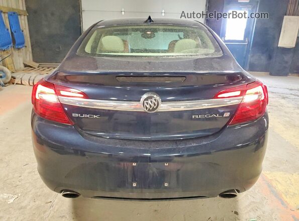 2G4GS5GX8G9107012 2016 BUICK REGAL Синий Вид сзади