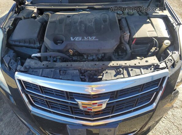 2G61M5S34G9104099 2016 CADILLAC XTS Черный Вид задней части салона