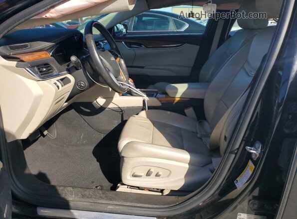 2G61M5S34K9150220 2019 CADILLAC XTS Black Widok wnętrza z przodu