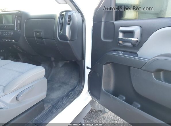 2GC2KREG5K1231920 2019 CHEVROLET SILVERADO White Widok wnętrza z przodu