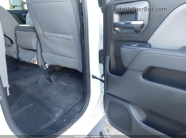 2GC2KREG5K1231920 2019 CHEVROLET SILVERADO White Widok naklejki z numerem VIN