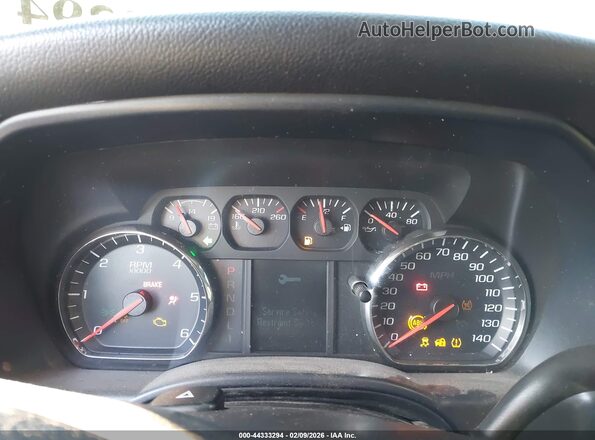 2GC2KREG5K1231920 2019 CHEVROLET SILVERADO White Widok tylnych siedzeń