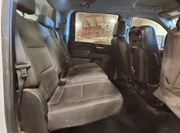 2GC4YLE72R1135712 2024 CHEVROLET SILVERADO Белый Вид задних сидений