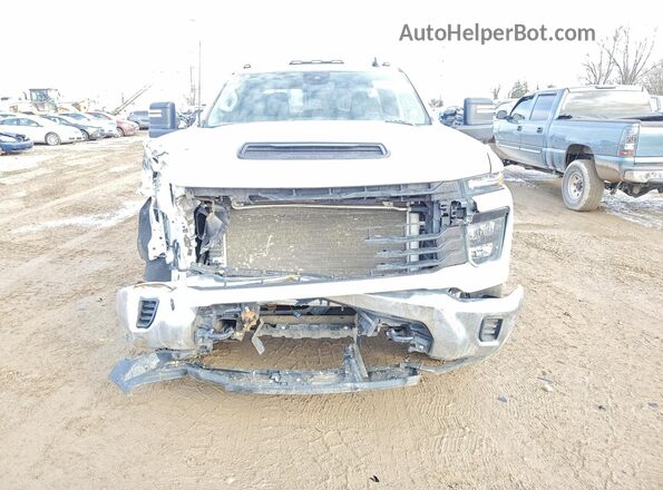 2GC4YLE72R1135712 2024 CHEVROLET SILVERADO Белый Вид спереди