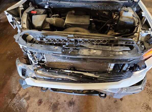 2GC4YLE72R1135712 2024 CHEVROLET SILVERADO Белый Вид задней части салона