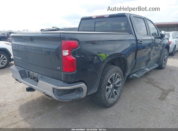 2GCUDDED1P1122695 2023 CHEVROLET SILVERADO Black Задня права чверть