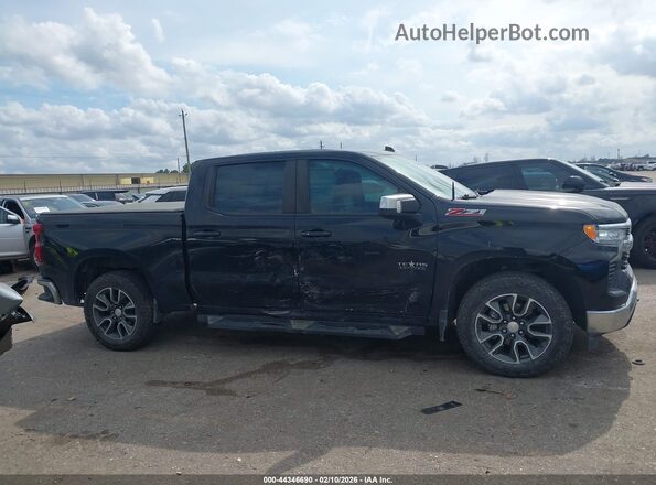 2GCUDDED1P1122695 2023 CHEVROLET SILVERADO Black Вид задньої частини салону