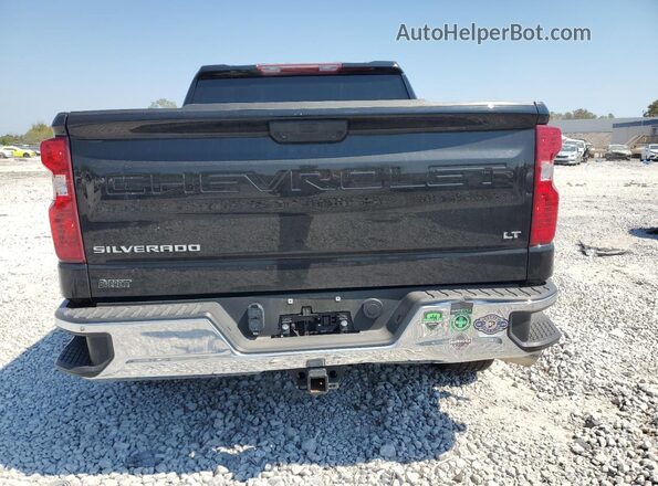 2GCUDDED6N1509448 2022 CHEVROLET SILVERADO Black Vista trasera