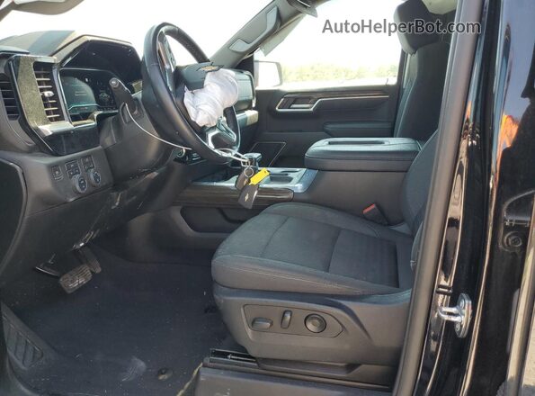 2GCUDDED6N1509448 2022 CHEVROLET SILVERADO Black Vista interior delantera