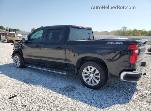 2GCUDDED6N1509448 2022 CHEVROLET SILVERADO Black Trasero izquierdo
