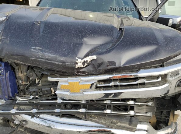 2GCUDGEDXR1199019 2024 CHEVROLET SILVERADO Угольный Вид задней части салона