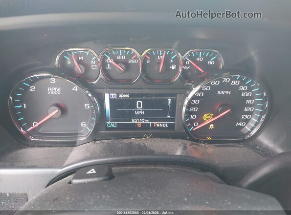 2GCVKPEC9K1106904 2019 CHEVROLET SILVERADO Silver Vista de los asientos traseros