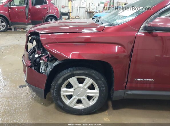 2GKALNEK8G6238543 2016 GMC TERRAIN Red Vista frontal
