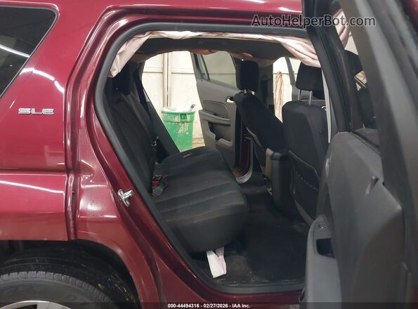 2GKALNEK8G6238543 2016 GMC TERRAIN Red Vista de la etiqueta del VIN