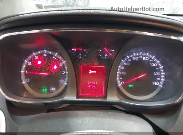 2GKALNEK8G6238543 2016 GMC TERRAIN Red Vista de los asientos traseros
