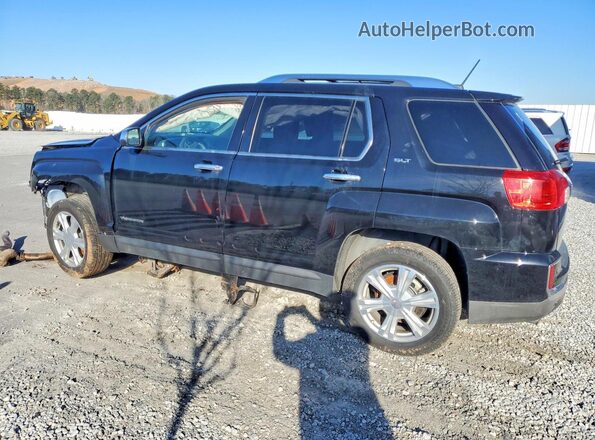 2GKFLPE34G6274546 2016 GMC TERRAIN Черный Задняя правая четверть
