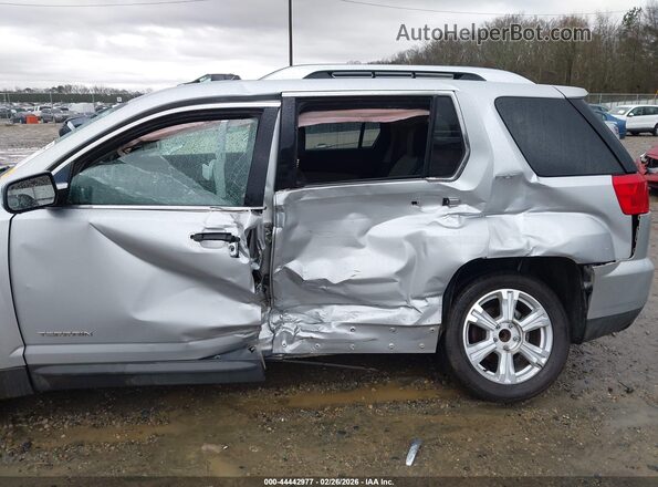 2GKFLPE36G6246862 2016 GMC TERRAIN Silver Դիմացի տեսք
