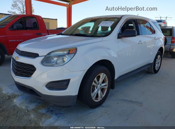 2GNALBEK1G1188941 2016 CHEVROLET EQUINOX White Передня ліва чверть