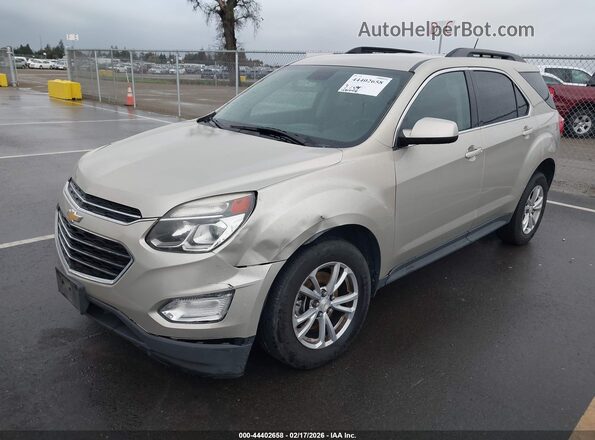 2GNALCEK2G1112201 2016 CHEVROLET EQUINOX Champagne Передняя левая четверть