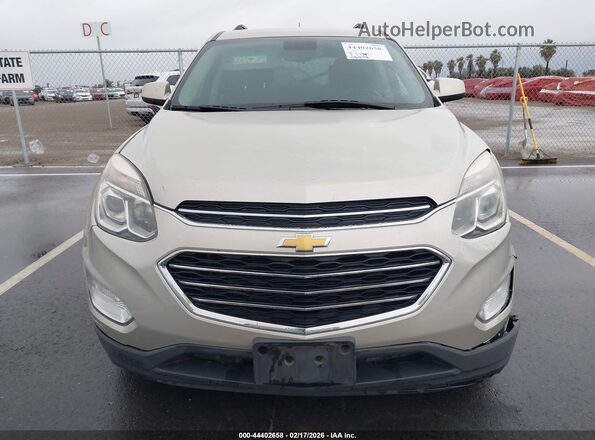 2GNALCEK2G1112201 2016 CHEVROLET EQUINOX Champagne Вид щитка приборов