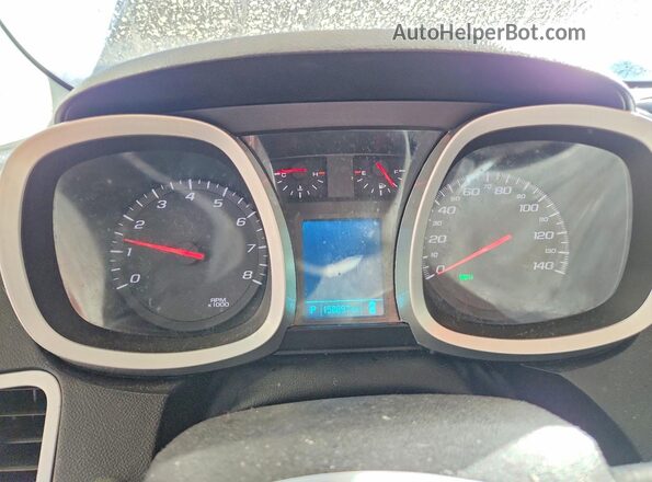 2GNALCEK2G1133789 2016 CHEVROLET EQUINOX Silver Instrument cluster view